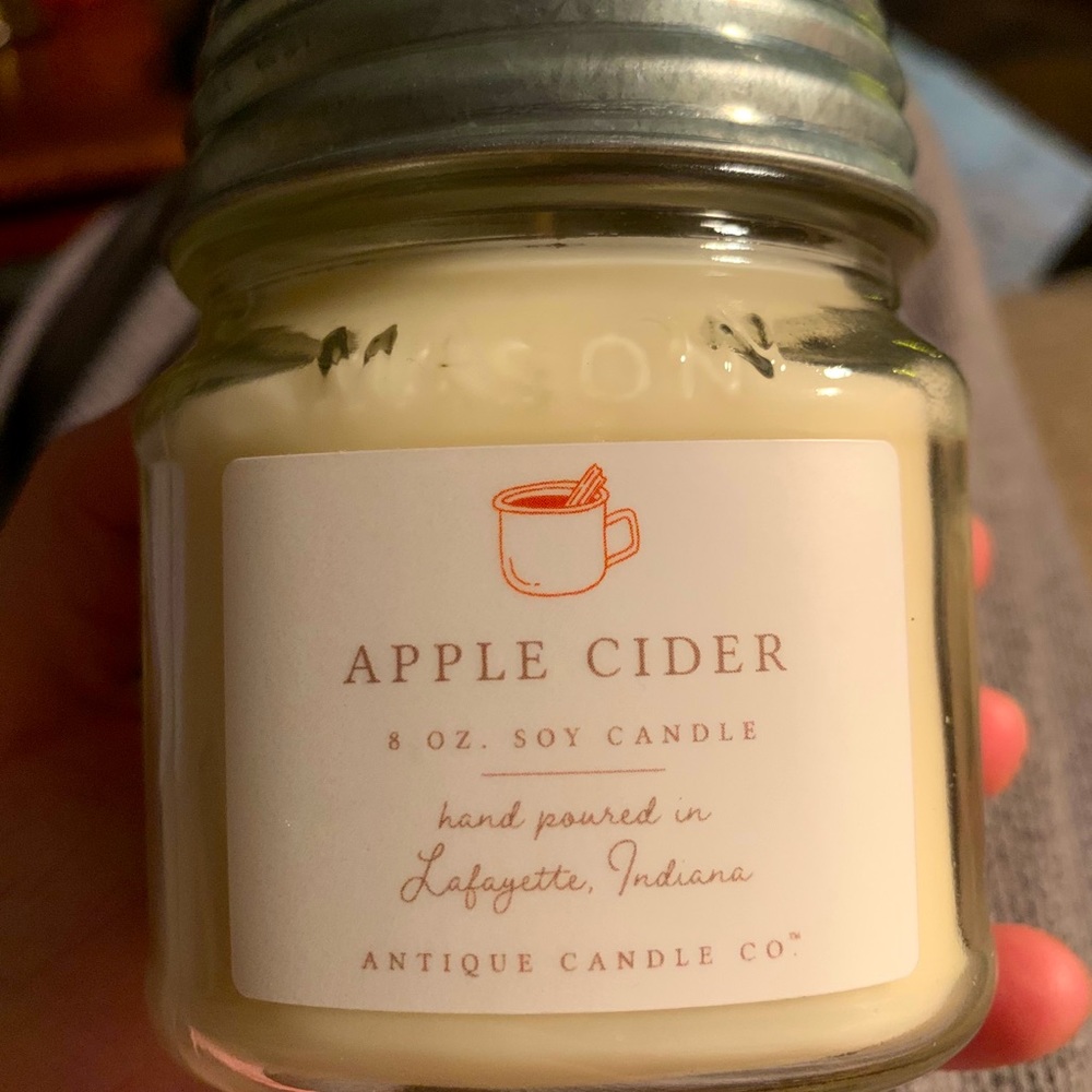 Apple Cider Soy Candle 🕯✨